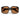 Miu Miu Sonnenbrille MUA07S 16K90Q Schwarz/Braun Damen 4