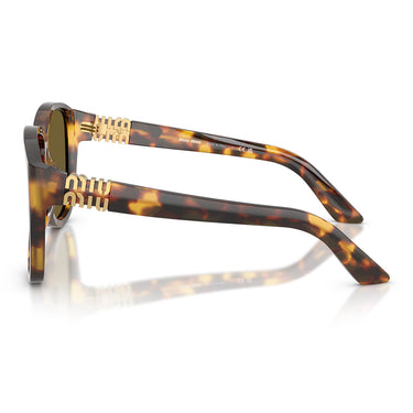 Miu Miu Occhiali da Sole MUA08S 14L09Z Marrone Miele/Marrone Scuro Donna 2