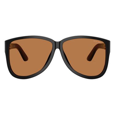 Miu Miu Okulary Przeciwsłoneczne MUA08S 16K90Q Czarny/Brązowy Damskie
