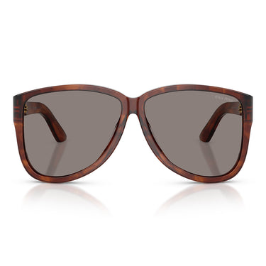 Miu Miu Okulary Przeciwsłoneczne MUA08S 26E80Q Tabacco Striato/Grigio Scuro Damskie