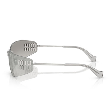 Miu Miu Occhiali da Sole MUA51S 1BC10Y Argento/Grigio Specchiato Donna