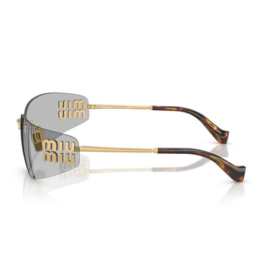 Miu Miu Occhiali da Sole MUA51S 5AK50K Oro/Grigio Donna 3