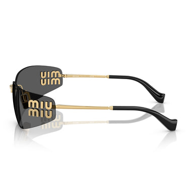 Miu Miu Sonnenbrille MUA51S 5AK5S0 Gold/Dunkelgrau Damen 2