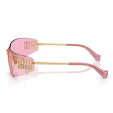 Miu Miu Occhiali da Sole MUA51S 5AK90Y Oro/Infrarosso Rosa Donna 2