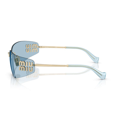 Miu Miu Occhiali da Sole MUA51S ZVN10P Oro/Azzurro Donna