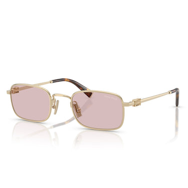 Miu Miu Occhiali da Sole MUA53S ZVN4I0 Oro/Rosa Donna 2