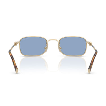 Miu Miu Occhiali da Sole MUA53S ZVN60O Oro/Azzurro Donna 3