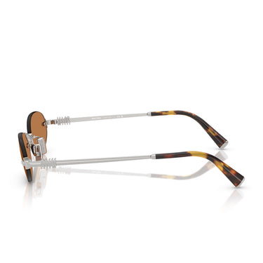 Miu Miu Occhiali da Sole MUA54S 1BC90Q Argento/Marrone Donna 3
