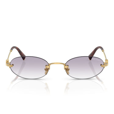 Miu Miu Gafas de Sol MUA54S 5AK04O Oro/Gris Degradado Mujer
