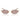 Miu Miu Occhiali da Sole MUA54S 5AK20I Oro Viola Chiaro Marrone Donna