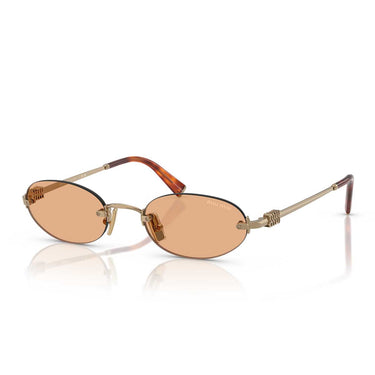 Miu Miu Occhiali da Sole MUA54S 7OE90X Ottone/Arancione Donna 1