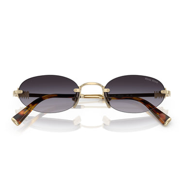 Miu Miu Sonnenbrille MUA54S ZVN5D1 Blassgold/Grau Verlauf Damen 3