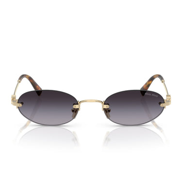 Miu Miu Gafas de Sol MUA54S ZVN5D1 Oro Pálido/Gris Degradado Mujer