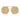 Miu Miu Lunettes de Soleil MUA55S 5AK10R Or/Jaune Femme
