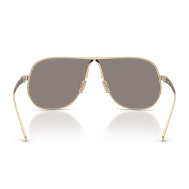 Miu Miu Lunettes de Soleil MUA56S ZVN80Q Or Pâle Gris Foncé Femme 4