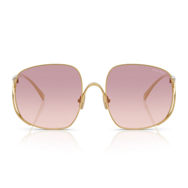 Miu Miu Sunglasses MUA57S 5AK40S Gold/Brown Gradient Dark Purple Women