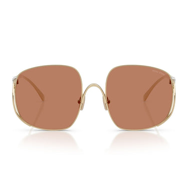 Miu Miu Sunglasses MUA57S ZVN90Q Pale Gold Brown Woman