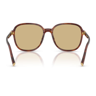 Miu Miu Occhiali da Sole MUB01S 26E10R Tabacco Striato/Giallo Donna 4