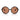 Miu Miu Lunettes de Soleil MUB02S 16K90Q Noir Marron Femme