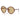 Miu Miu Occhiali da Sole MUB02S 26E10R Tabacco Striato Giallo Donna 2