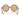 Miu Miu Occhiali da Sole MUB02S 26E10R Tabacco Striato Giallo Donna 4