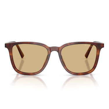 Miu Miu Lunettes de Soleil MUB03S 26E10R Tabac Rayé/Jaune Femme