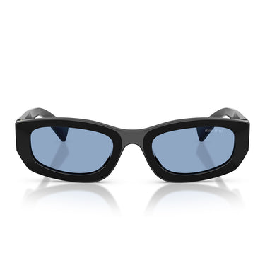 Miu Miu Okulary Przeciwsłoneczne MUB04S 16K30U Czarny/Niebieski Damskie