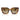 Miu Miu Sunglasses MUB05S 14L20U Honey Brown/Brown Gradient Women