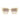 Miu Miu Sonnenbrille MUB05S 21D90L Weiß Milch Transparent Braun Verblasst Damen