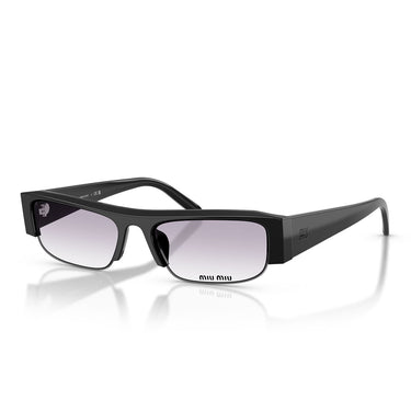 Miu Miu Occhiali da Sole MUB07S 16K04O Nero Grigio Sfumato Trasparente Donna 1