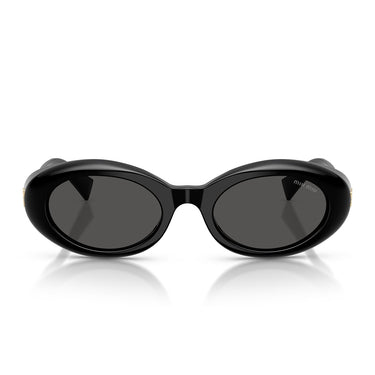 Miu Miu Occhiali da Sole MUB09S 16K08Z Nero Grigio Scuro Donna