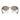 Miu Miu Occhiali da Sole MUB09S 24M50Q Beige/Grigio Donna 3