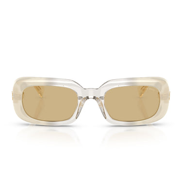 Miu Miu Occhiali da Sole MUB13S 21R10R Latte Opalino Giallo Donna