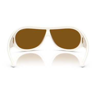 Miu Miu Occhiali da Sole MUB14SU 17K20V Bianco/Bronzo Scuro Donna 3