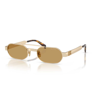 Miu Miu Occhiali da Sole MUB52S 22M10Y Oro Antico/Marrone Donna 1