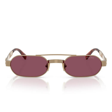 Miu Miu Occhiali da Sole MUB52S 7OE30Y Ottone/Violetto Scuro Donna