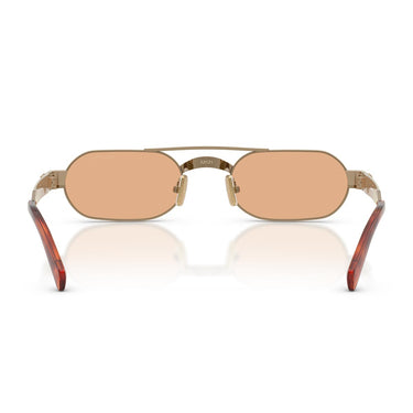 Miu Miu Occhiali da Sole MUB52S 7OE90X Ottone/Arancione Donna 3