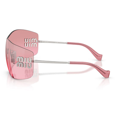 Miu Miu Occhiali da Sole MUB53S 1BC70Y Argento/Rosa Specchiato Donna 2