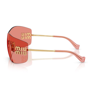 Miu Miu Occhiali da Sole MUB53S 5AK20Y Oro/Rosso Donna