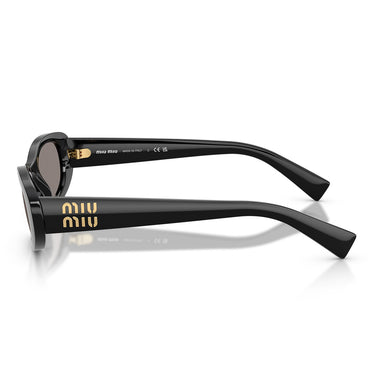 Miu Miu Occhiali da Sole MUC02S 1AB80Q Nero Grigio Scuro Donna 3
