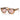 Miu Miu Occhiali da Sole MUC04S 24Q91C Marrone Rosa Specchiato Oro Donna 2
