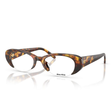 Miu Miu Occhiali da Sole MUC05SU 14L10W Marrone Trasparente con Filtro Luce Blu Donna 2