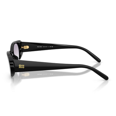 Miu Miu Occhiali da Sole MUC05SU 16K04O Nero Grigio Sfumato Trasparente Donna 3