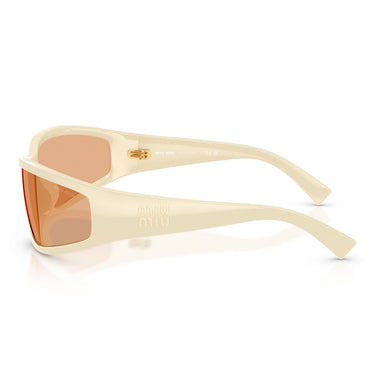 Miu Miu Occhiali da Sole MUC06SU 21D90X Lattiginoso Albicocca Donna 3