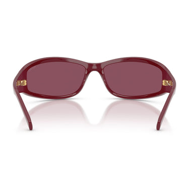 Miu Miu Occhiali da Sole MUC06SU 24N30Y Bordeaux Violetto Scuro Donna 4