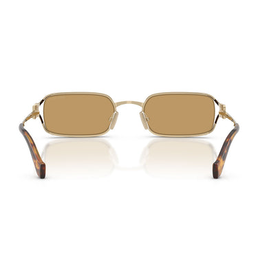 Miu Miu Occhiali da Sole MUC50S ZVN10Y Oro Pallido/Giallo Donna