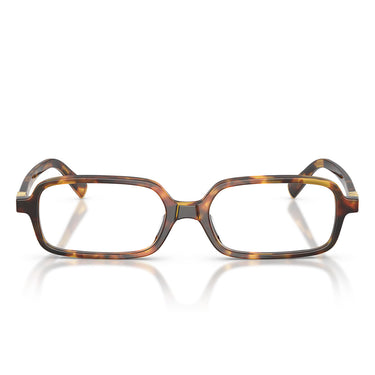 Miu Miu Occhiali da Vista MU01YV 14L1O1 Marrone Miele/Trasparente Donna