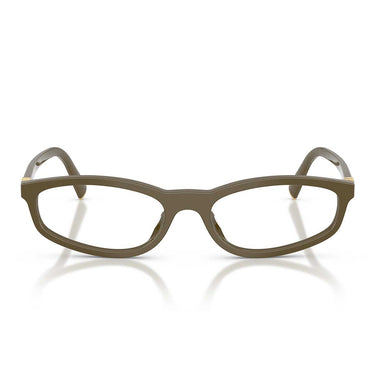 Miu Miu Occhiali da Vista MU01ZV 25L1O1 Palude/Trasparente Donna