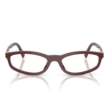 Miu Miu Occhiali da Vista MU01ZV 26L1O1 Cremisi/Trasparente Donna