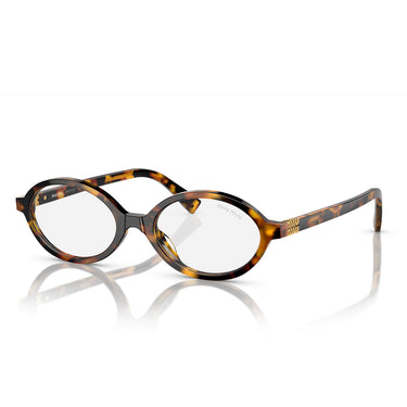 Miu Miu Prescription Glasses MU04ZS VAU08N Havana/Transparent Women 1